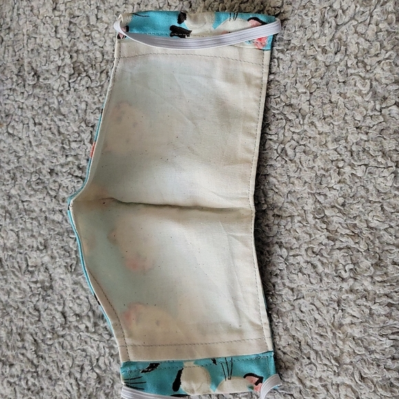 Cotton Face Mask-cute kitty print - Picture 4 of 4